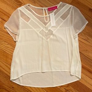 NWT white blouse
